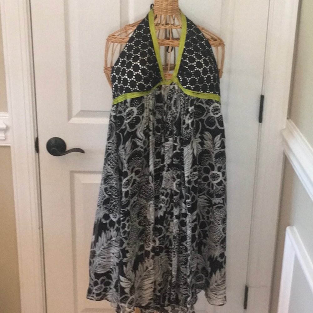 JAX Floral, A-line, Halter, Sundress (10)